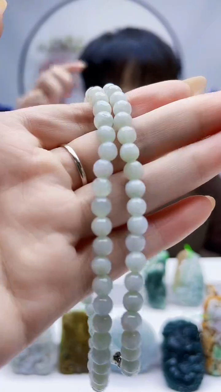 未镶嵌定制翡翠毛货挂件10