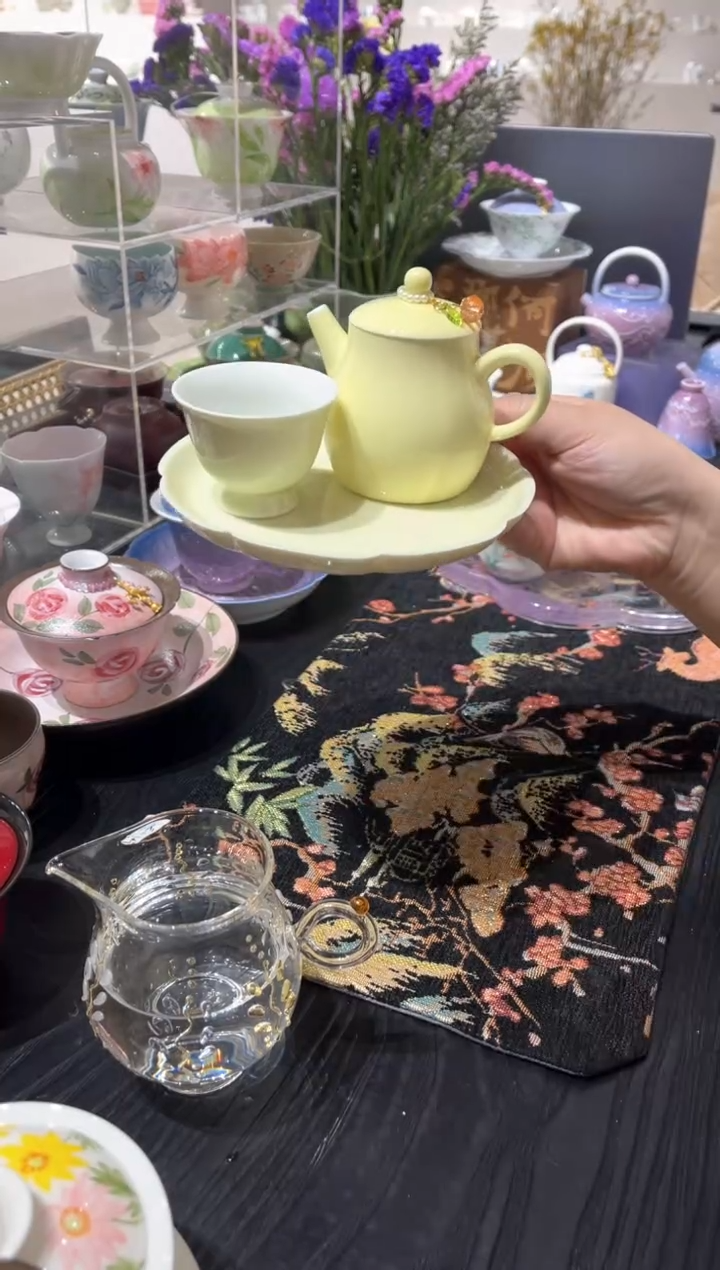 【闪购商品】茶壶+壶承+提溜+茶杯