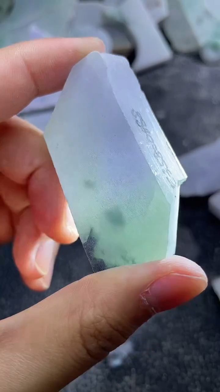 裸石翡翠天然A货翡翠板料