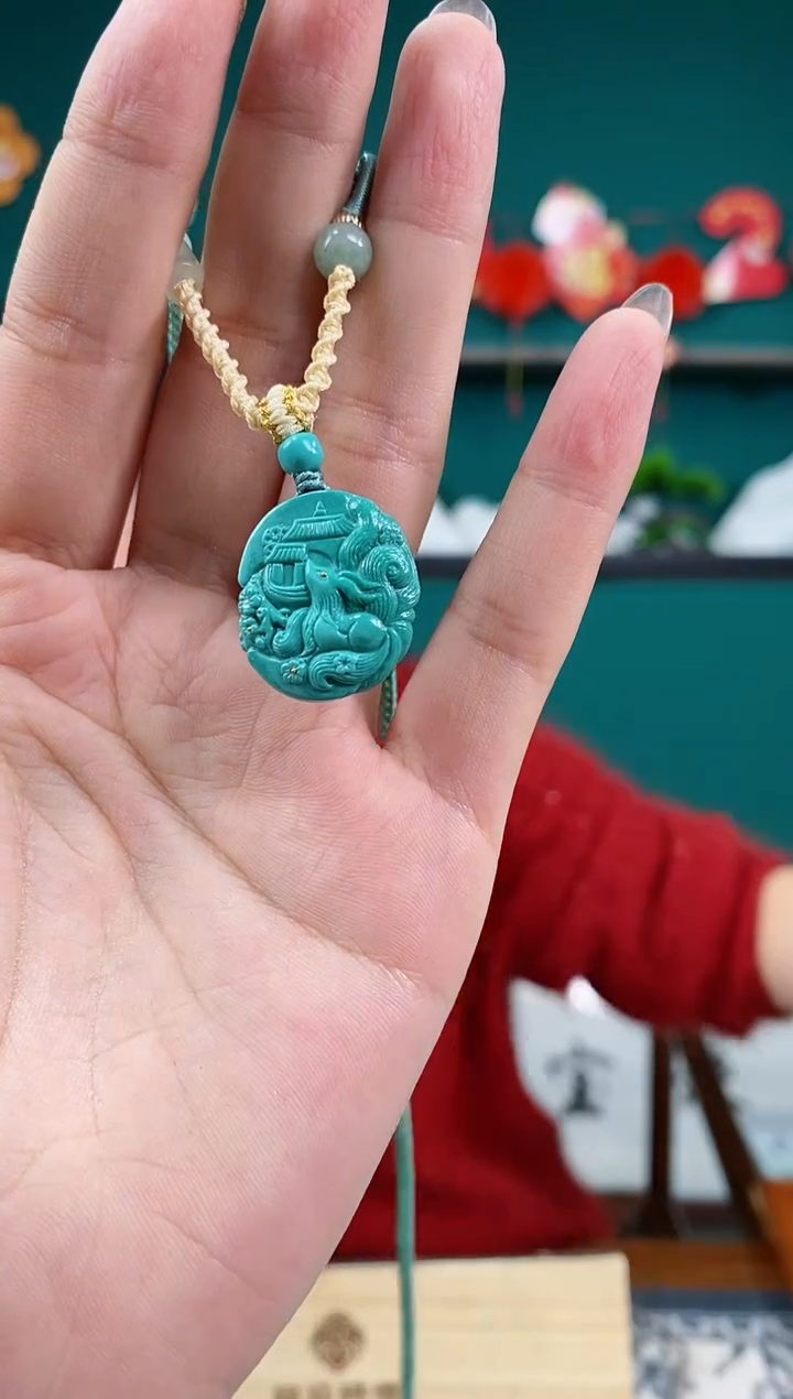 【闪购商品】绿松石珠宝奇石未镶嵌1