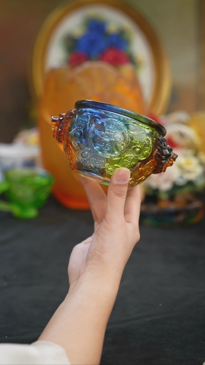 【闪购商品】摆件米多家中古器物如图所示08311