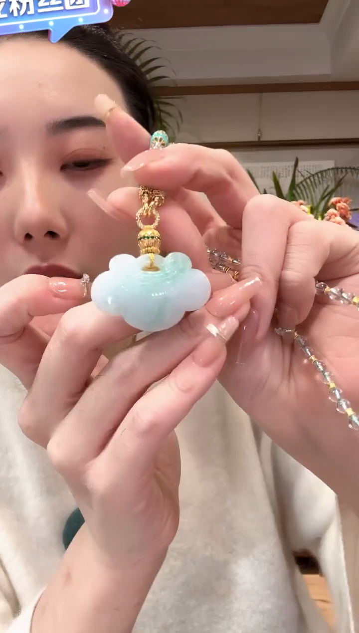 【闪购商品】翡翠颈饰未镶嵌国风