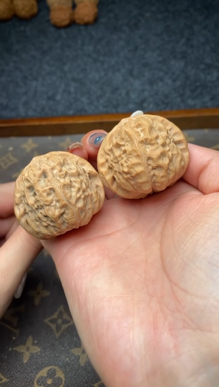 把件文玩核桃B19号42尺南瓜墩