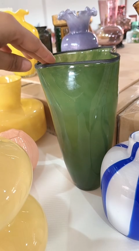 【闪购商品】玻璃万间一等品绿色四角