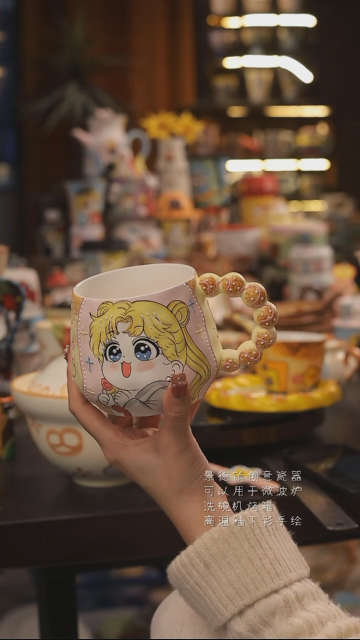 景德镇釉下彩绘设计师款式陶瓷