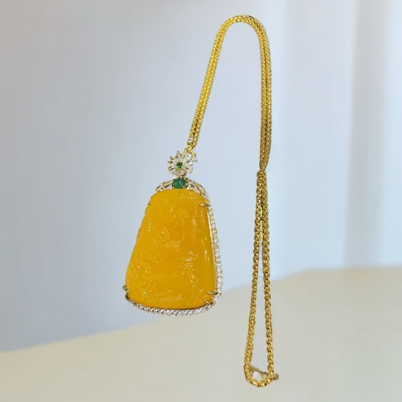 【百世璀璨 尽耀光芒】玄黄帝珠吊坠A413