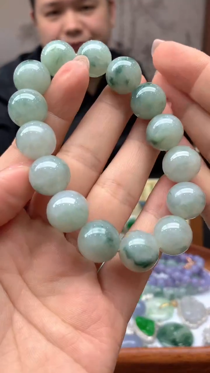 【闪购商品】翡翠手串未镶嵌90-天然翡翠