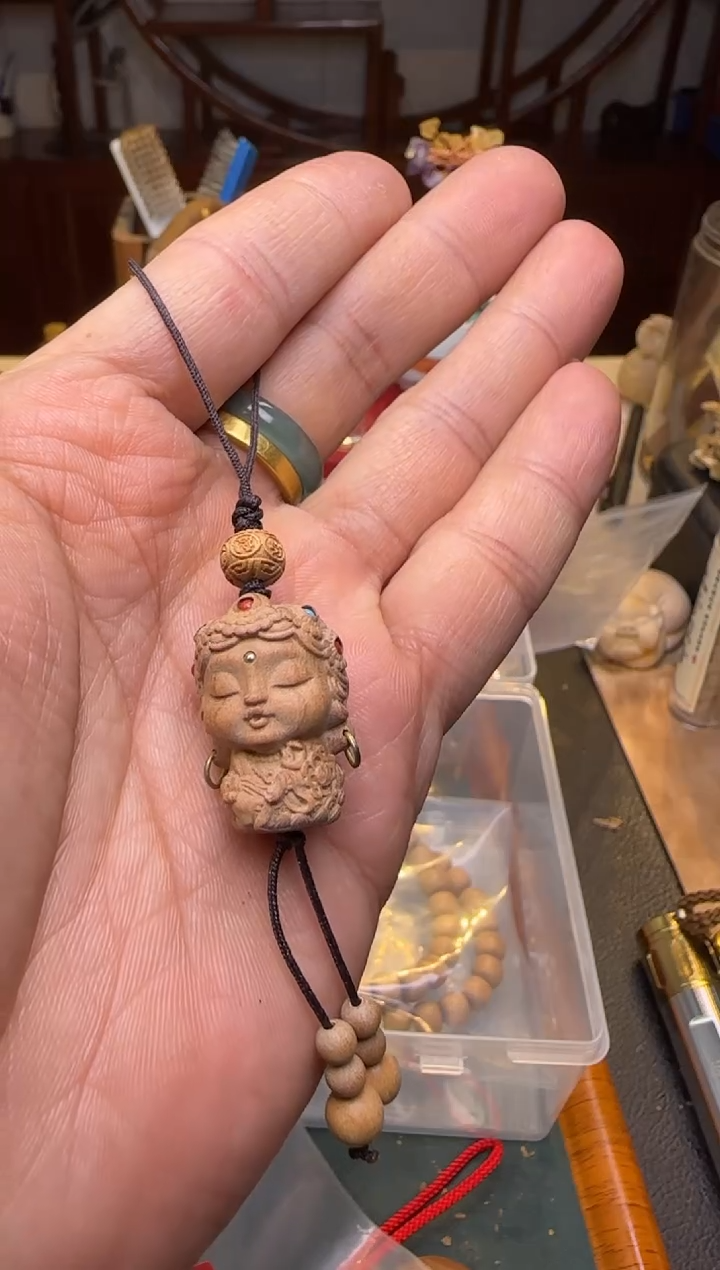 【闪购商品】檀香木其他老山檀度母一个