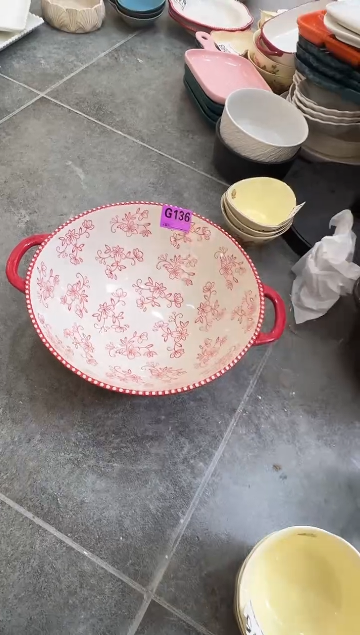 摆件陶G136-1个     陶瓷餐具库存微瑕