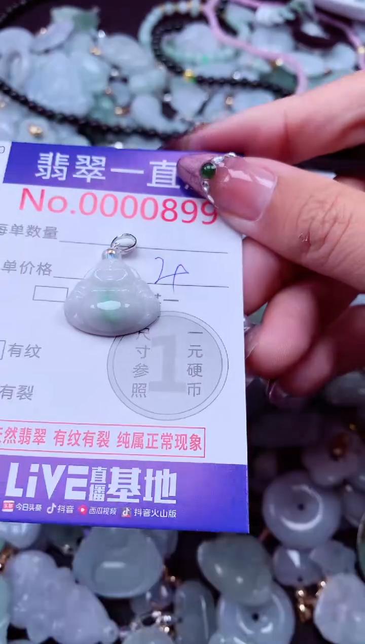 颈饰未镶嵌翡翠899