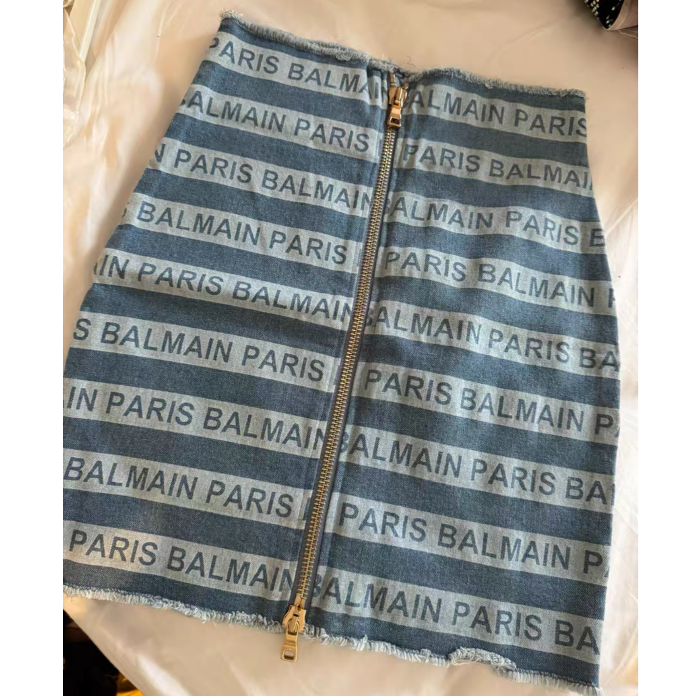 99新 Balenciaga/巴黎世家 BALMAIN/巴尔曼 短裙 34码 P225785557