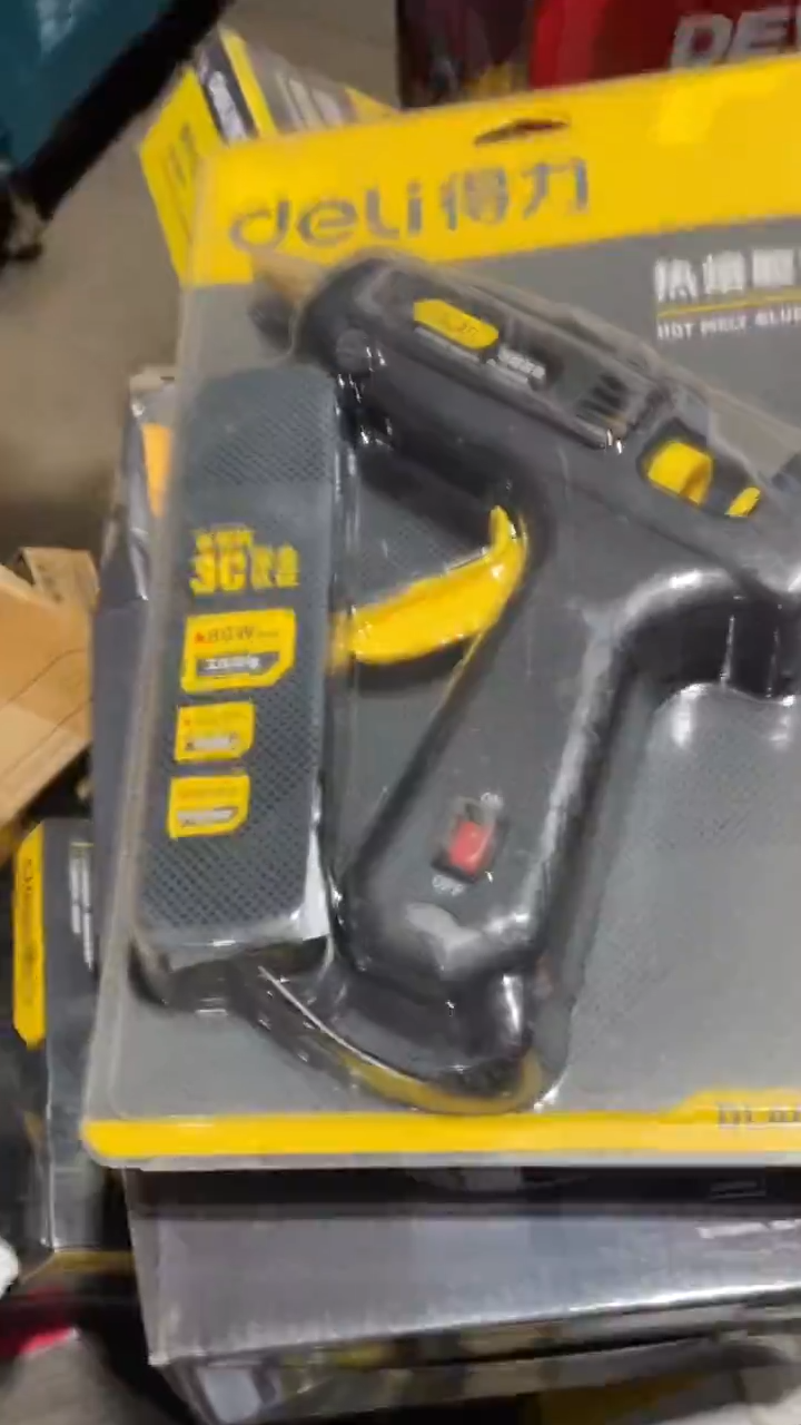 得力工具DL402080热熔胶枪80W(黑)(把)