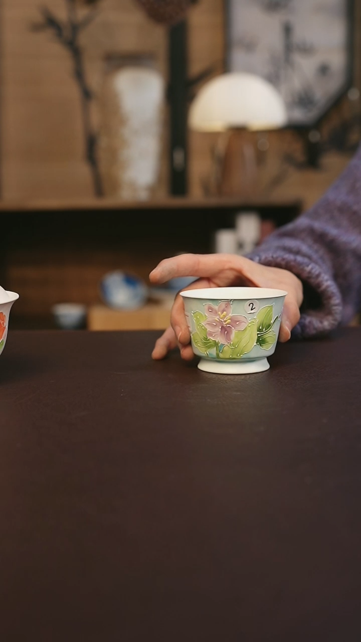 【闪购商品】景德镇陶瓷杯碗柴烧多人