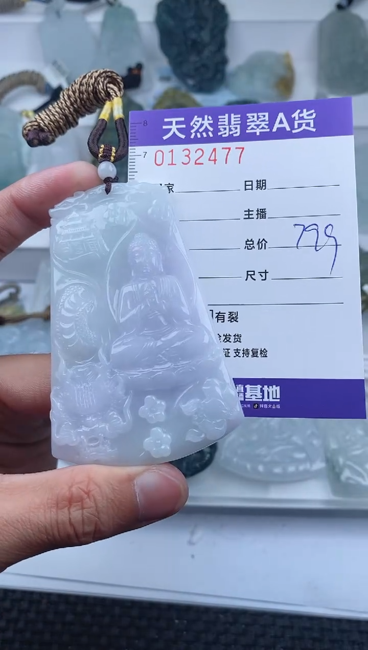 【闪购商品】翡翠颈饰未镶嵌       477