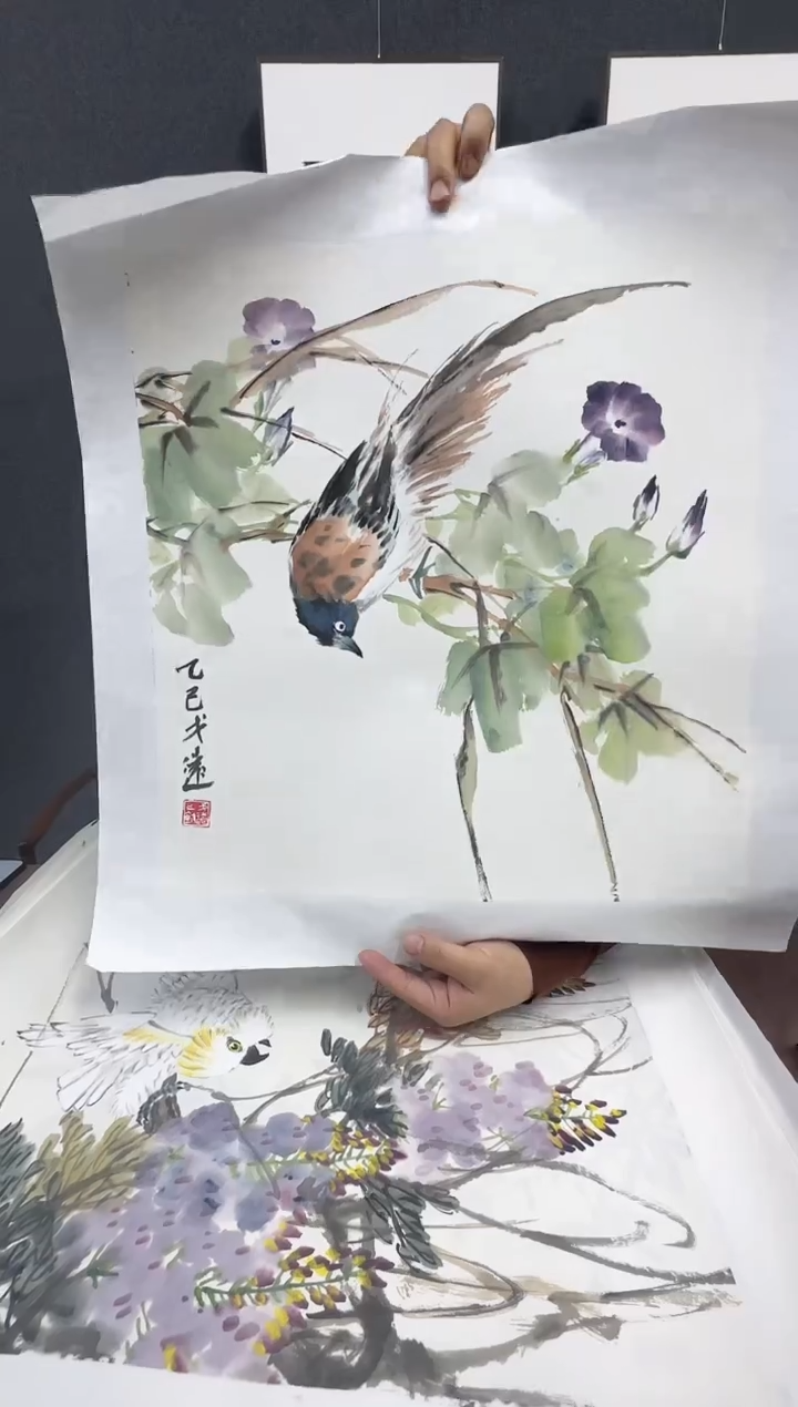 国画戈老师国画作品