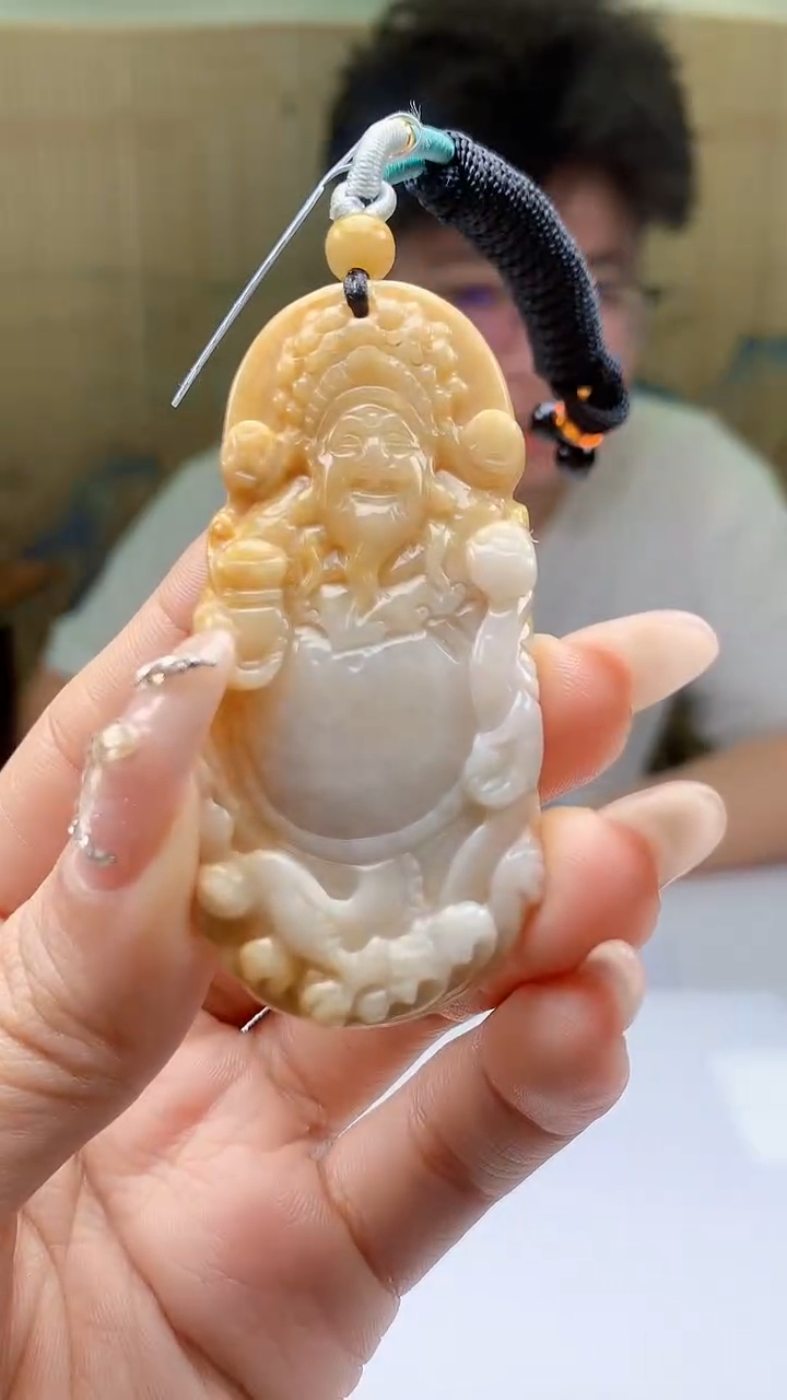 【闪购商品】定制翡翠未镶嵌4688ty-毛货挂件52