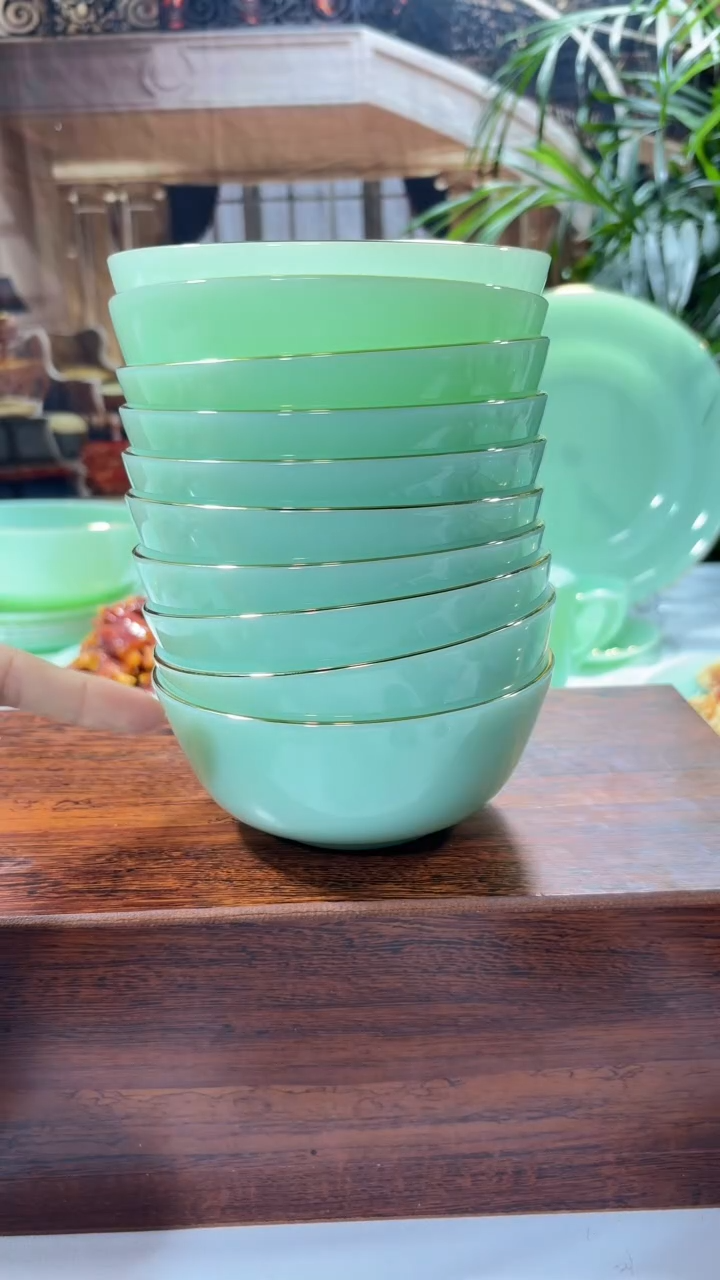 【闪购商品】... 5.5英寸玉瓷碗10个口径13.8厘米