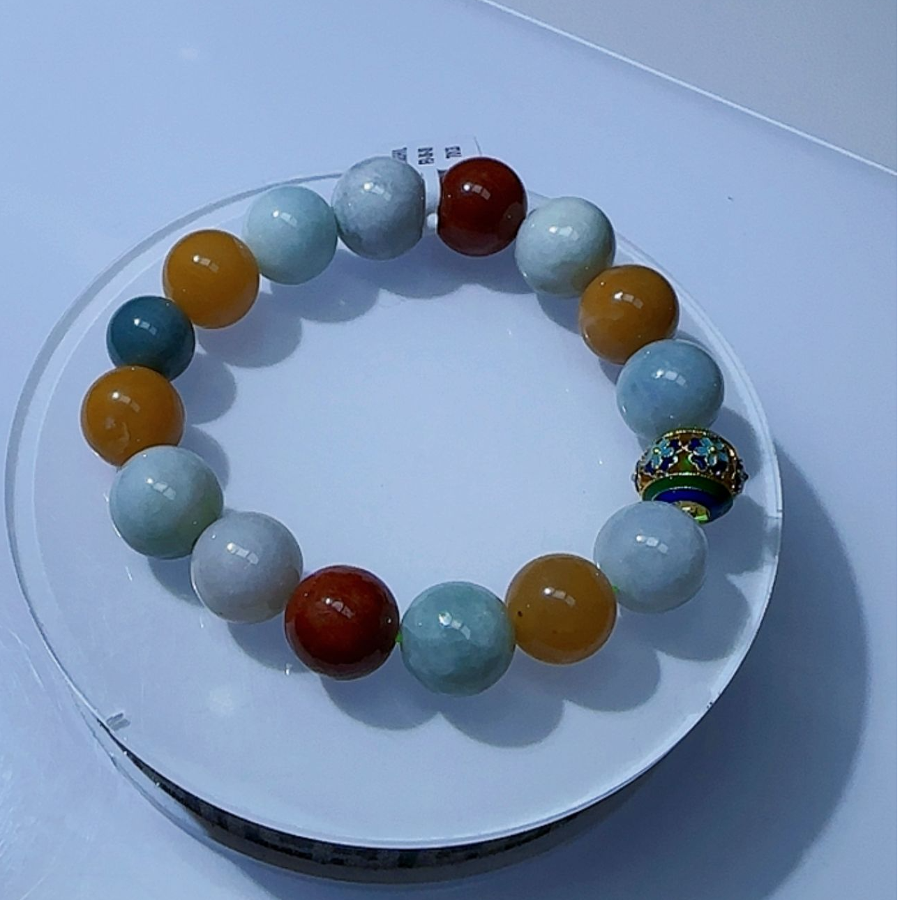 翡翠A货精品手串GS-70123