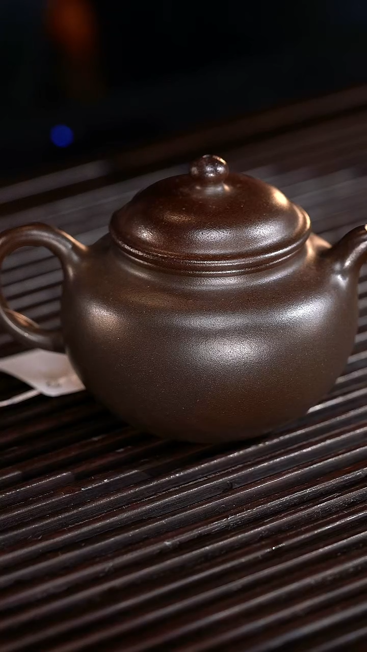 茶壶紫砂明式掇只SZX紫泥120cc