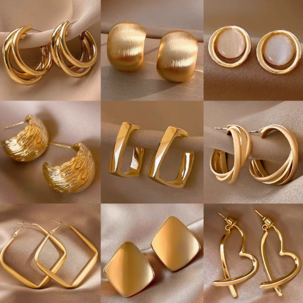 铜合金耳饰 601-700耳饰