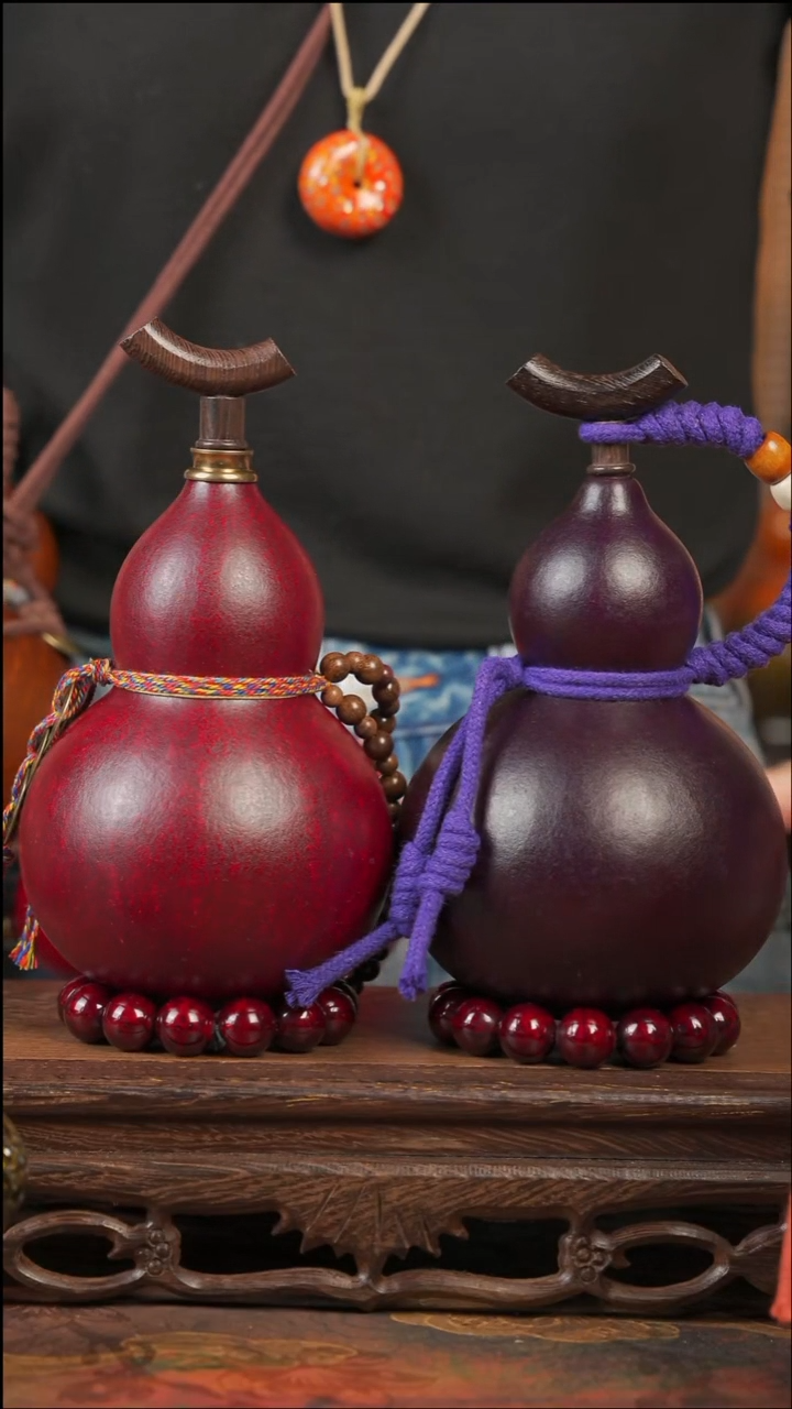 WT014大漆酒葫芦不包手串（总2只）