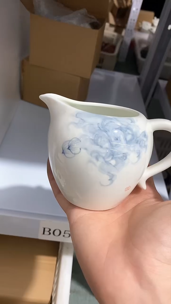 瓷片陶瓷茶器孤品B0538