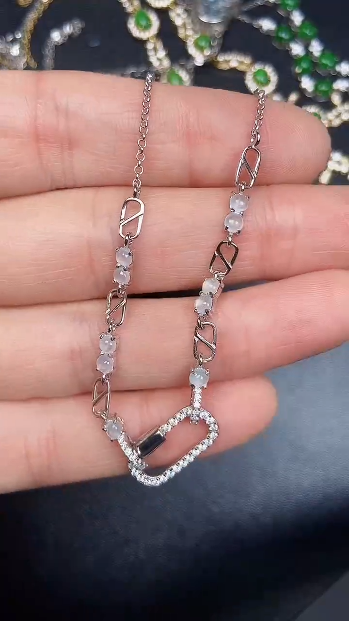 银S925镶嵌戒指翡翠1900