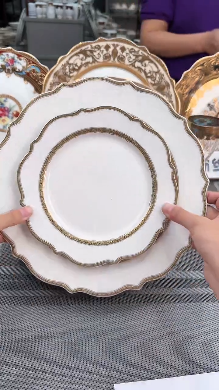 【闪购商品】瓷片白浮雕自由搭配福利价