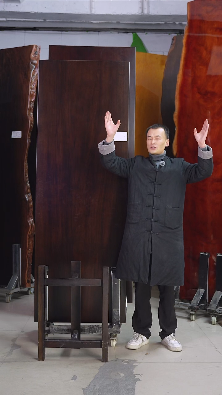 奋*者AH-230刚果黑檀261.5*75.5*8加黑三角支架*2