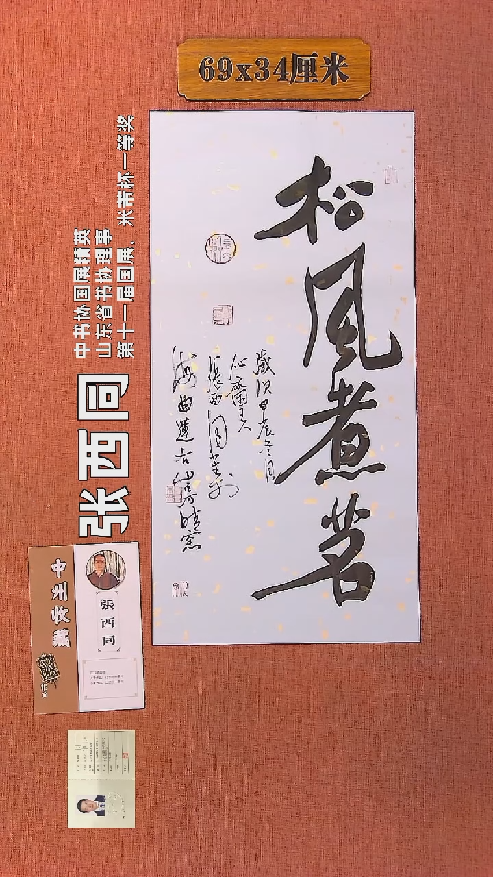 【闪购商品】书法92        张西同书法作品