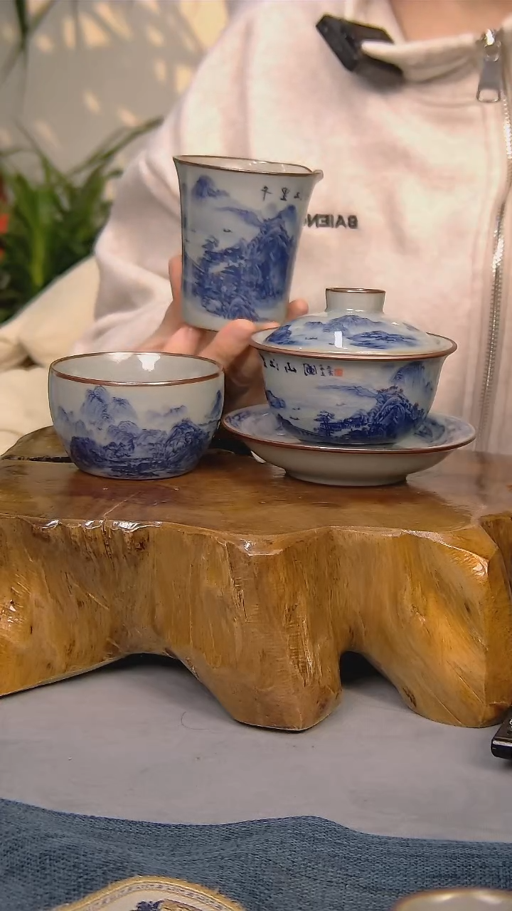 【闪购商品】简装家用款3件套 陶瓷家用茶具系列