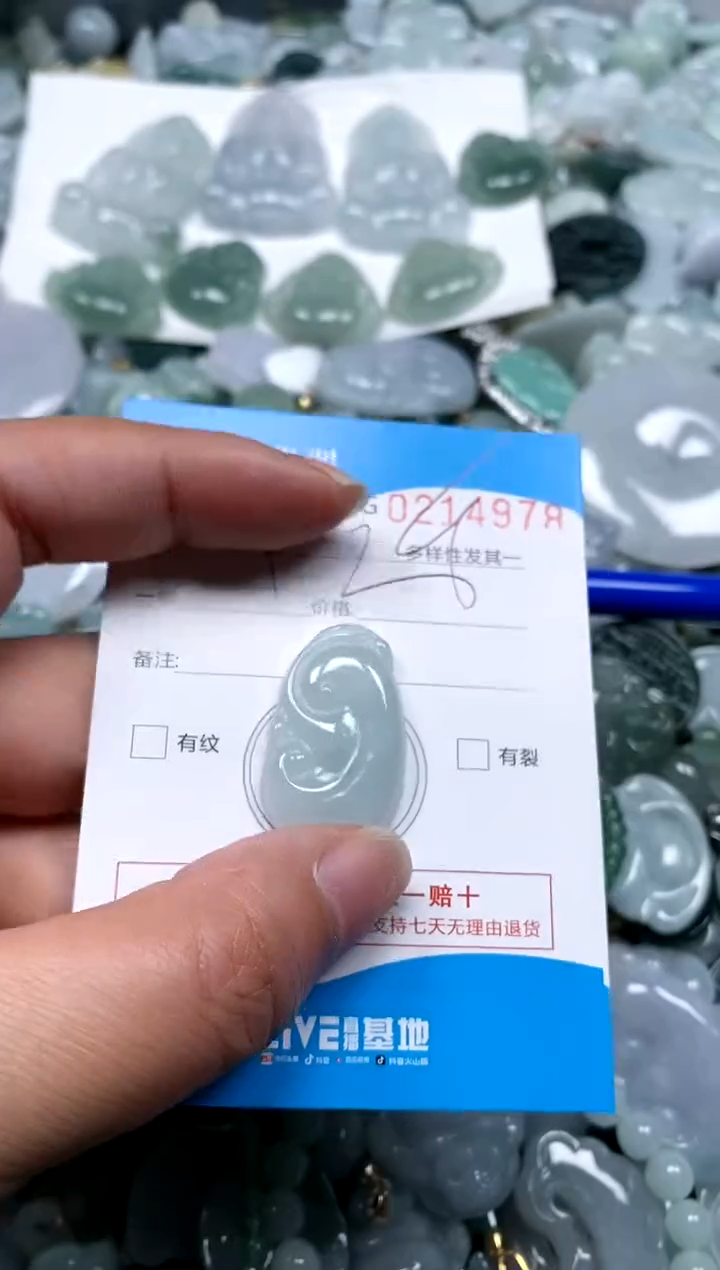 【闪购商品】翡翠颈饰未镶嵌闪购商品0214978