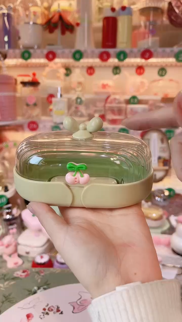 【闪购商品】摆件肥皂盒绿色品质好，发货快，放心拍