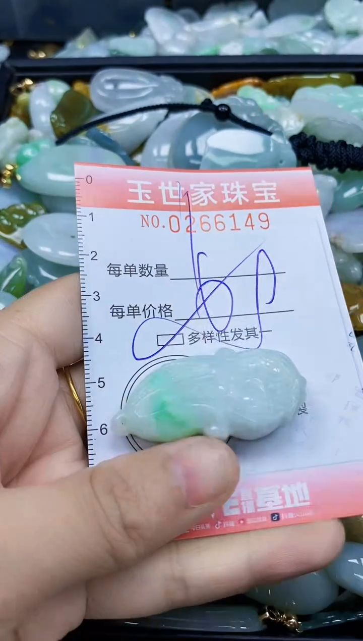 翡翠未镶嵌颈饰闪购0266149多样性发其一