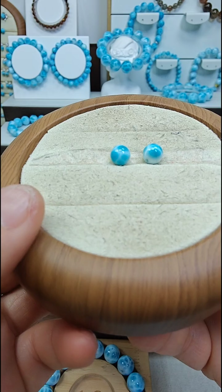 未镶嵌针钠钙石（海纹石）珠宝半成品牧*多样性发一