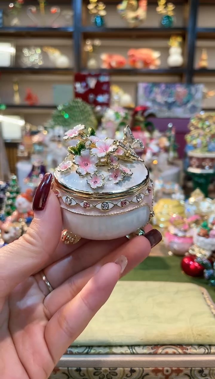 【闪购商品】精致珐琅彩首饰盒