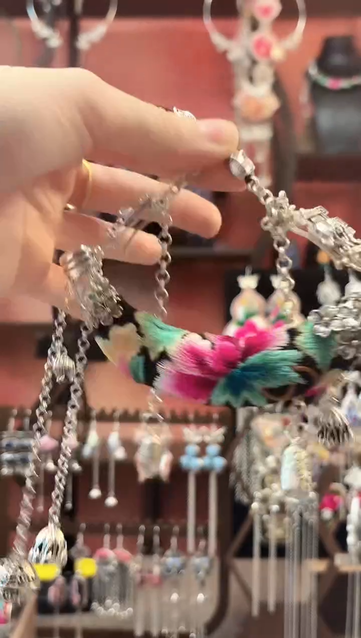 织绣 云织谣民族风精美饰品   124