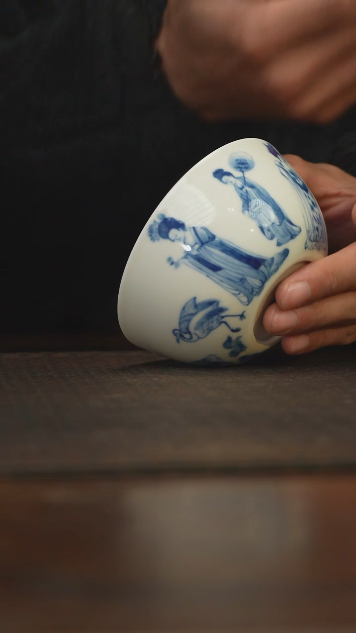 瓷片柴窑青花破价福利