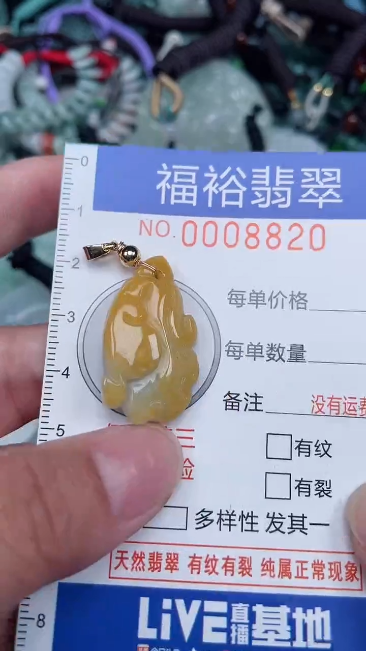 颈饰未镶嵌翡翠...0008820