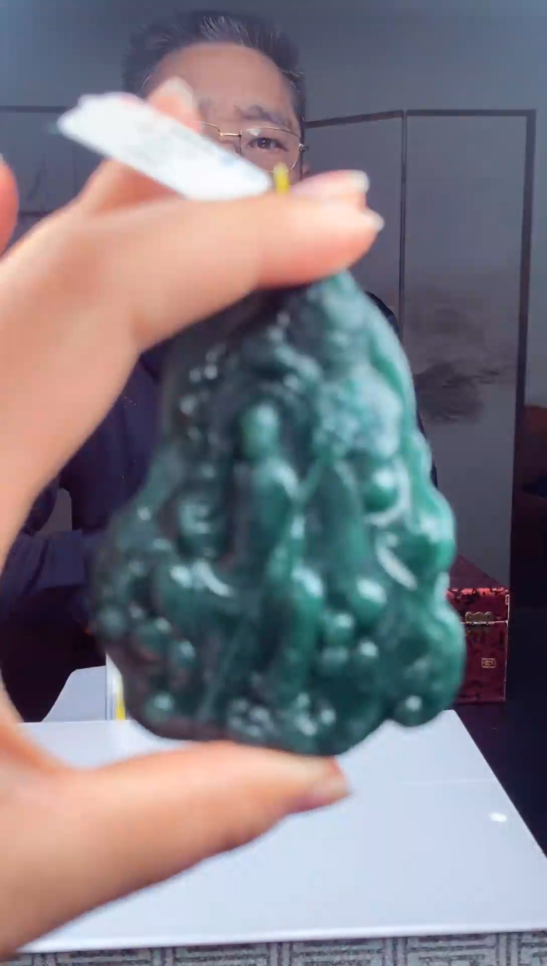 【闪购商品】定制翡翠未镶嵌19-翡翠A货毛货