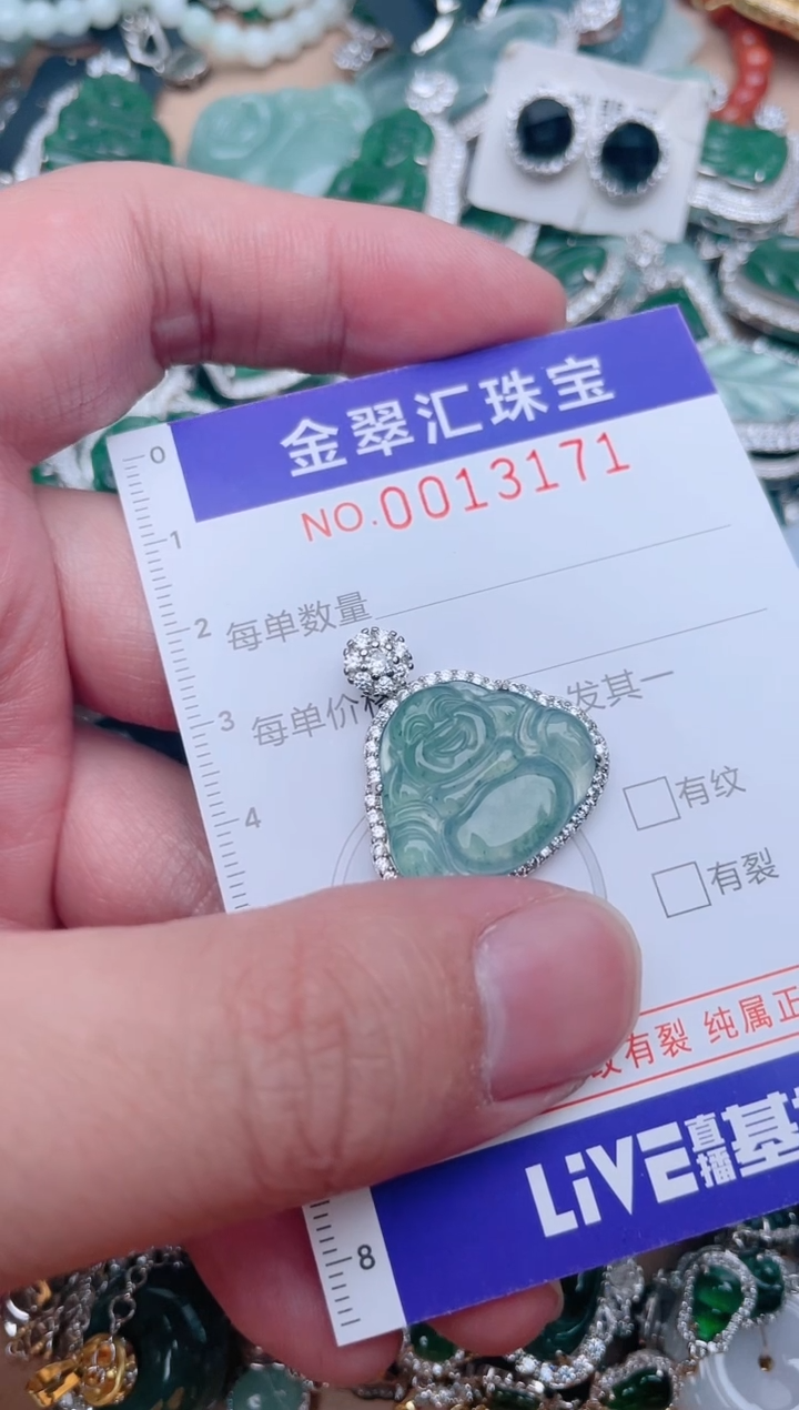 【闪购商品】翡翠颈饰未镶嵌13171....