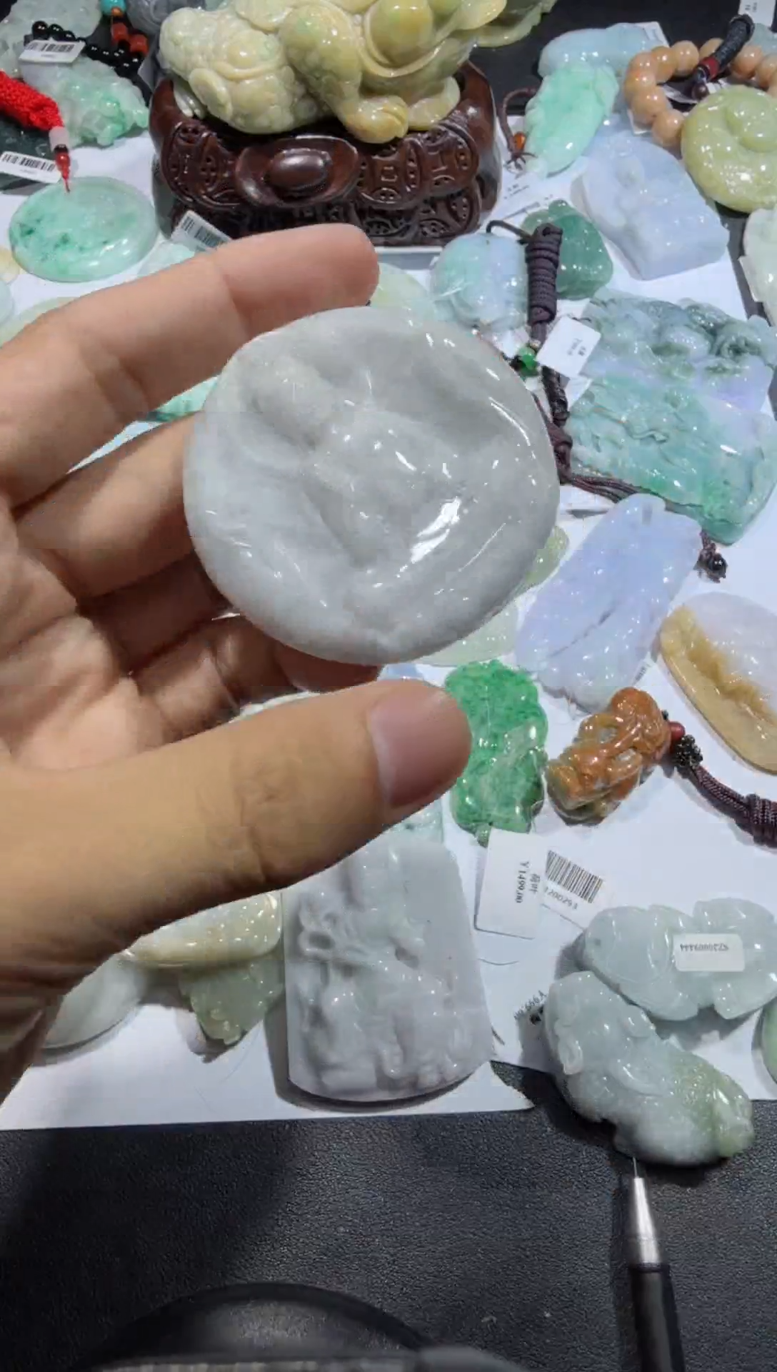 【闪购商品】翡翠颈饰未镶嵌00005492