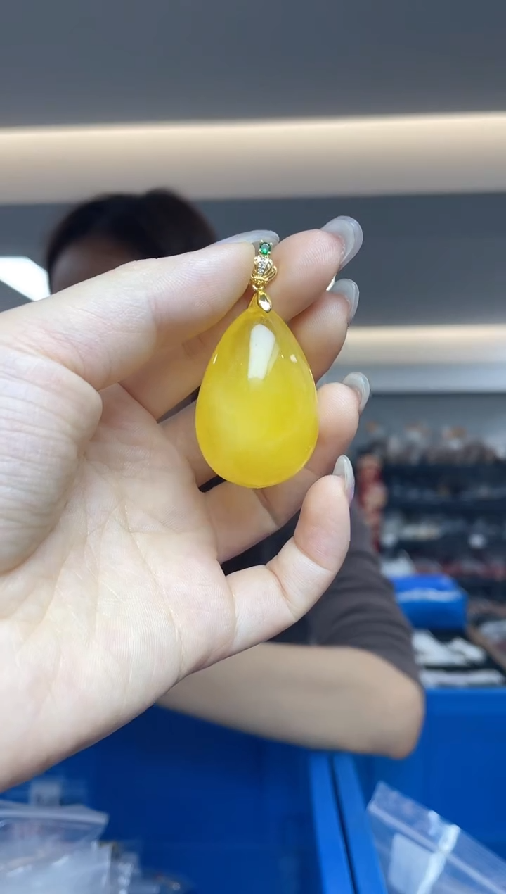 【闪购商品】未镶嵌蜜蜡裸石（多样性发一件）