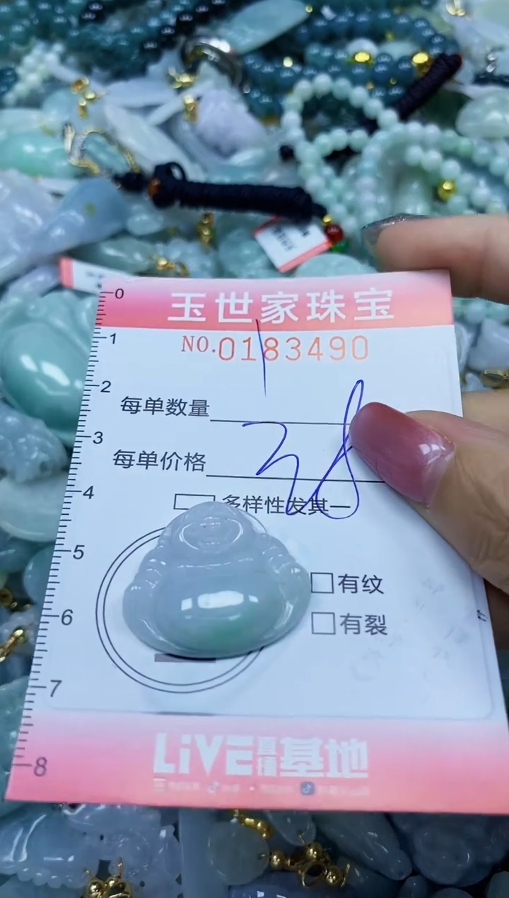 【闪购商品】翡翠颈饰未镶嵌闪购0183490