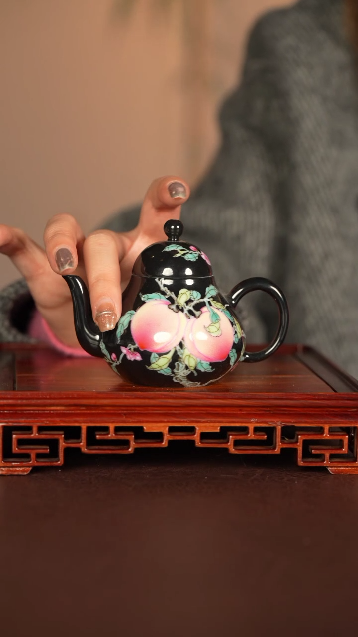 【闪购商品】壶景德镇手工手绘陶瓷