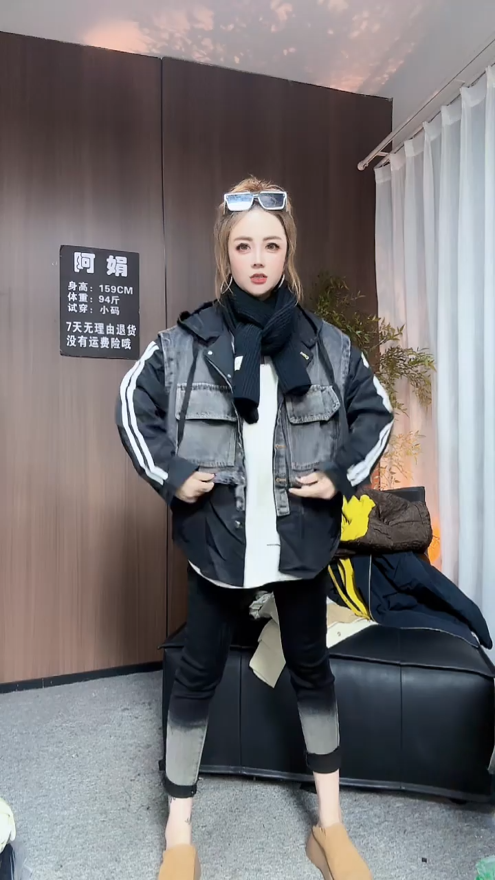 9105黑色爆款外套