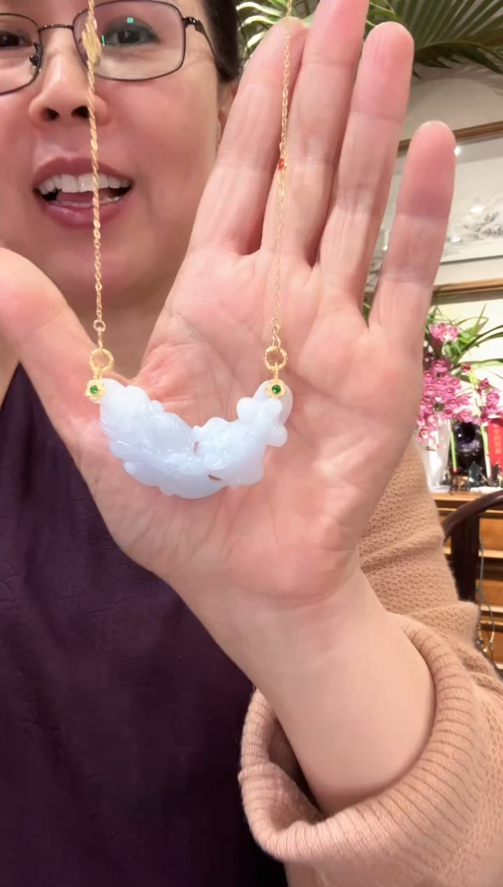 【闪购商品】翡翠颈饰未镶嵌国风