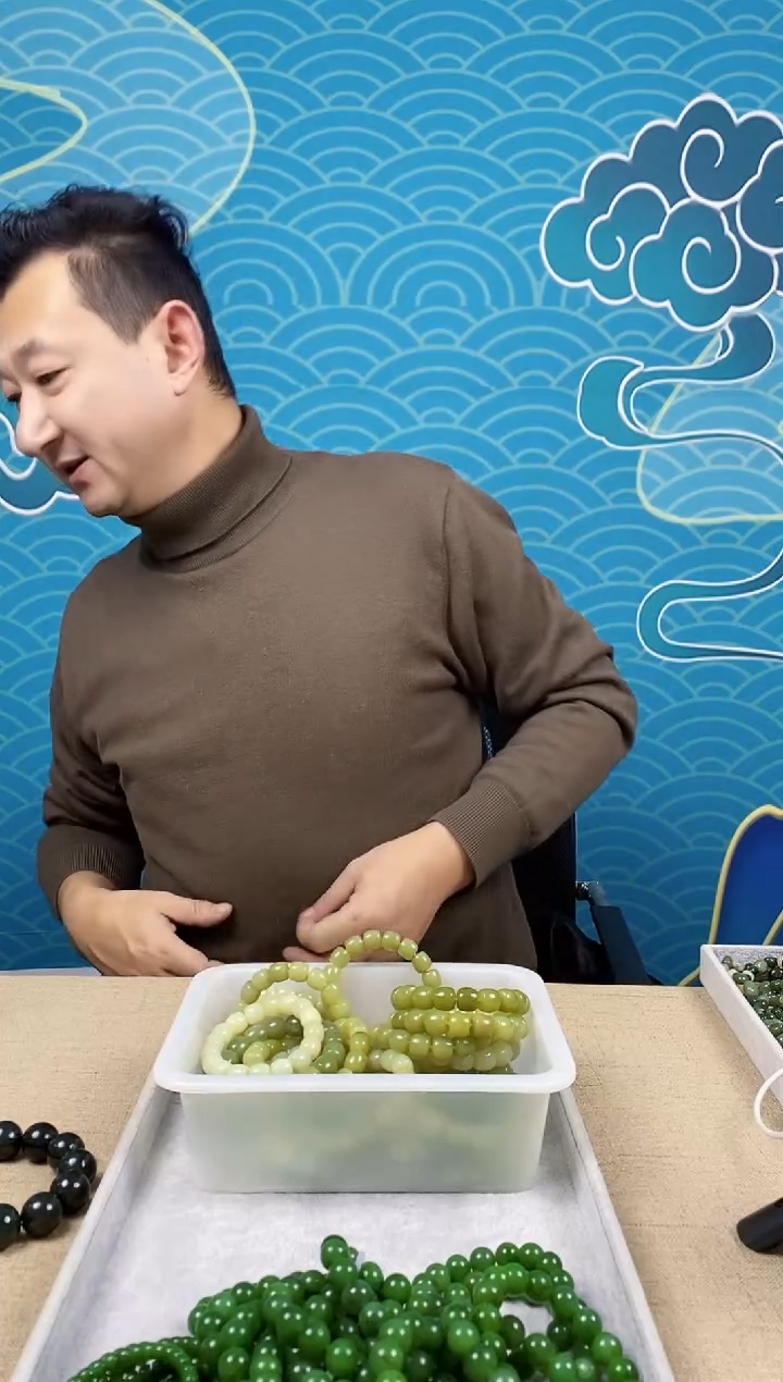 未镶嵌手串和田玉瘦*头jfj多样性发货拍一发一