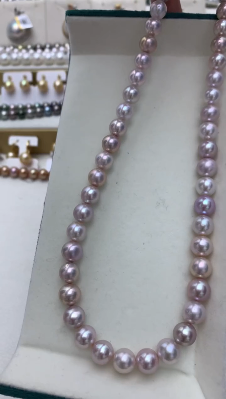项链未镶嵌淡水珍珠q55 