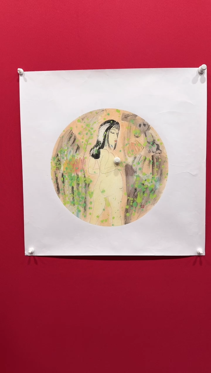 【闪购商品】国画王彦志42*42.......